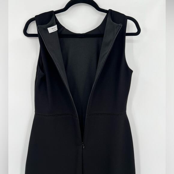 Bailey44 Sheath Midi Dress Sleeveless Cut Outs Zipper Lined Black Size Medium - Picture 9 of 11